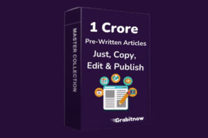 1 Crore Pre-Written Articles Bundle