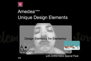 amedea unique design elements for elementor