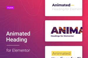 animated heading for elementor