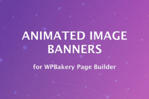 animated image banners for wpbakery page builder