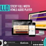 apollo html5 audio player elementor widget