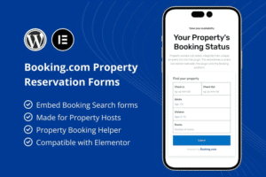 booking com property reservation forms for element