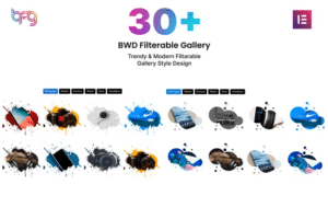 bwd filterable gallery addon for elementor