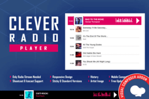 clever html5 radio player addon for wpbakery