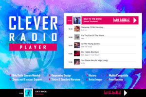 clever html5 radio player with history wp plugin