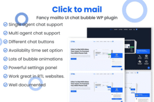 click to mail mailto help support wp plugin