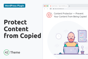 content protector protect site from being copied