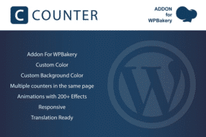 counter addons for wpbakery page builder