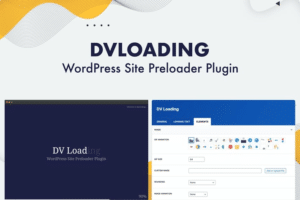 dv loading wordpress site preloader plugin