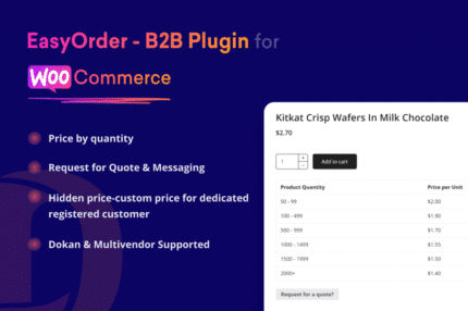 easyorder b2b plugin for woocommerce