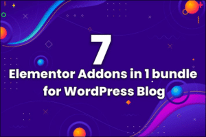 elementor addons bundle for blogger