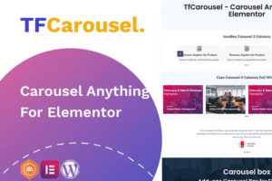 elementor carousel create slider with any addon