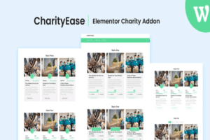 elementor charity addon givewp