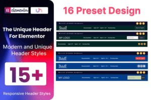 elementor header addon for wordpress