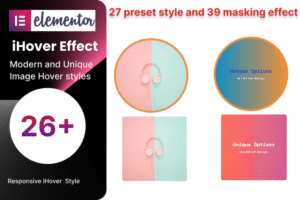 elementor ihover effect addon