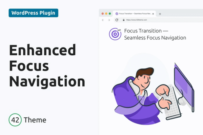 enhance focus transitions in wordpress