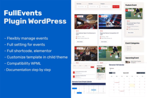 event plugin wordpress fullevents