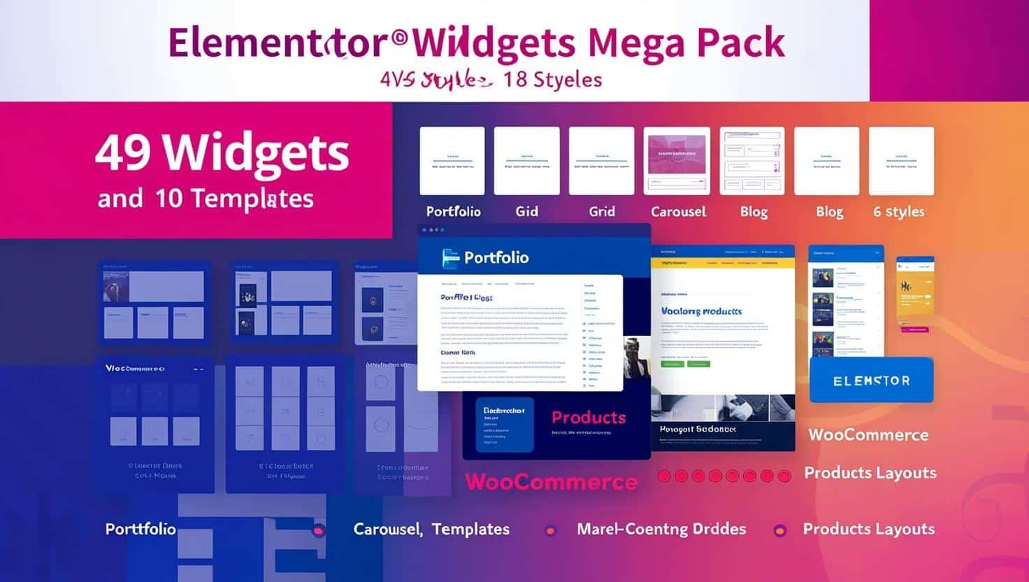 Elementor Widgets Mega Pack Addons for Elementor