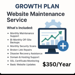 Growth Plan – Premium Website Maintenance Service