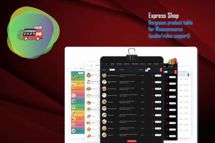 express shop for woocommerce