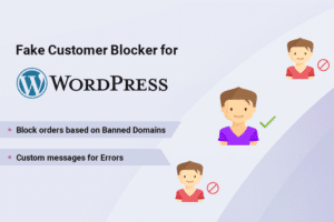 fake customer blocker for wordpress