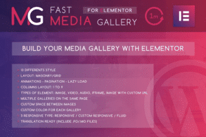 fast media gallery for elementor wordpress plugin