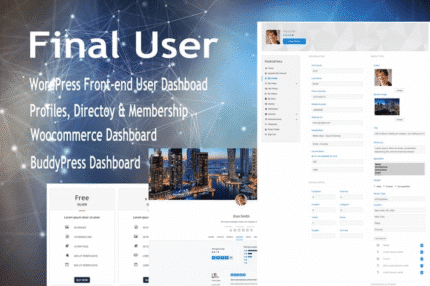 final user wp front end user profiles