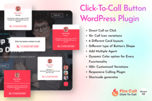 fire call wordpress click to call button plugin