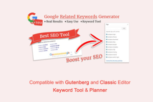 google related keywords generator wordpress seo