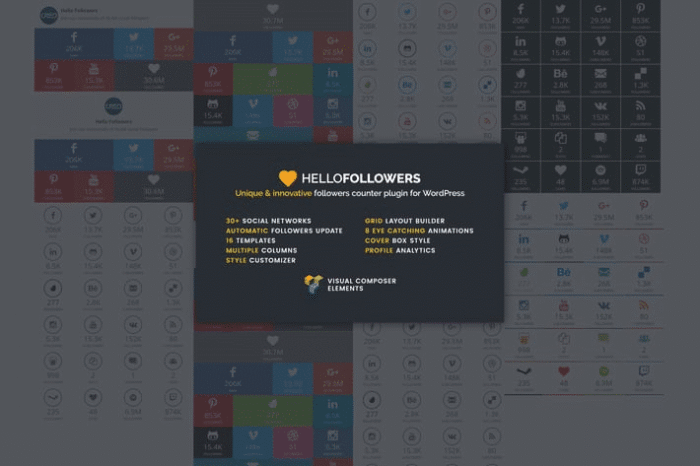hello followers social counter plugin