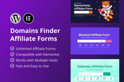 hosting domains finder affiliate forms