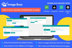 image buzz free stock images wordpress plugin