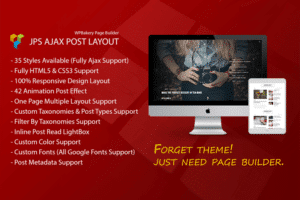 jps post layout addon for wpbakery page builder