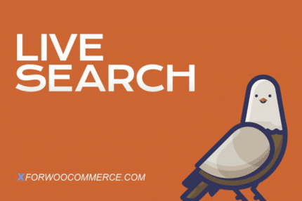 live search for woocommerce