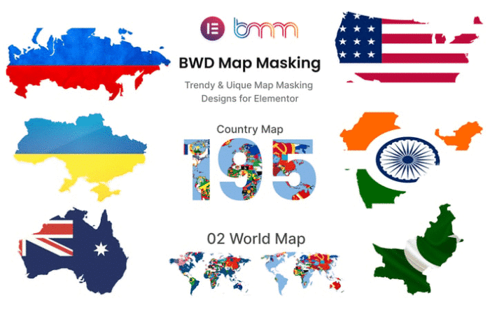 map masking addon for elementor