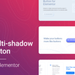 multi shadow button for wordpress