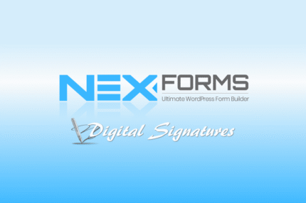nex forms digital signatures add on