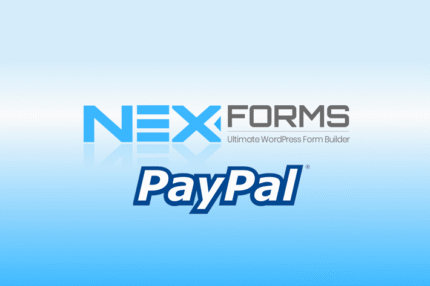 nex forms paypal add on