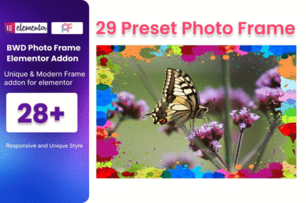 photo frame addon for elementor