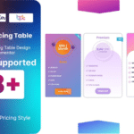 pricing table addon for elementor