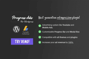 progress ads wordpress adsense banner plugin