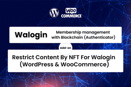 restrict content by nft for walogin wordpress