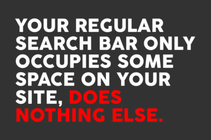 search bar ads woocommerce plugin