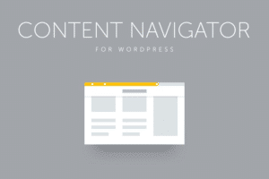 site content navigator for wordpress