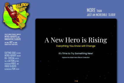 slider hero