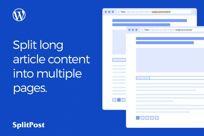 split post wordpress post ajax pagination plugin