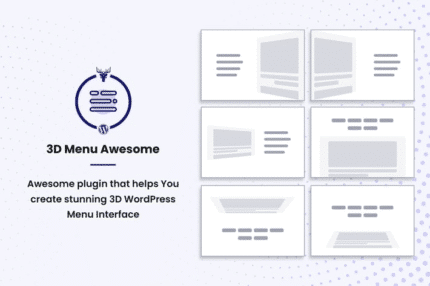 stunning 3d off canvas menu wordpress plugin