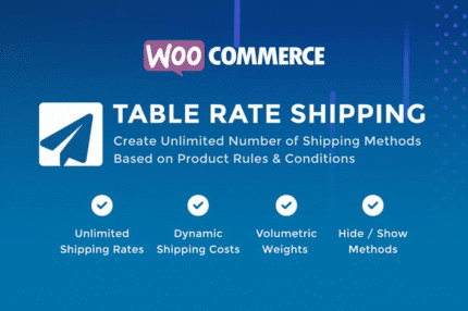 table rate shipping woocommerce