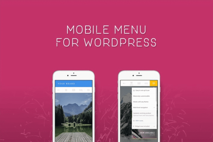 touchy wordpress mobile menu plugin