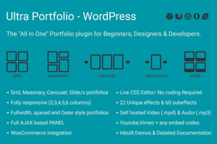 ultra portfolio wordpress